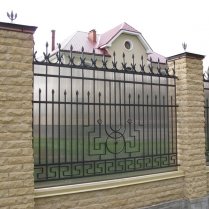 Кованые заборы